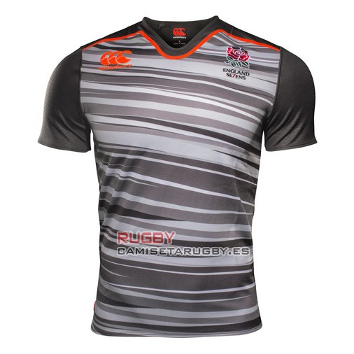 Camiseta de Inglaterra 7s Rugby 2017 World Cup Segunda